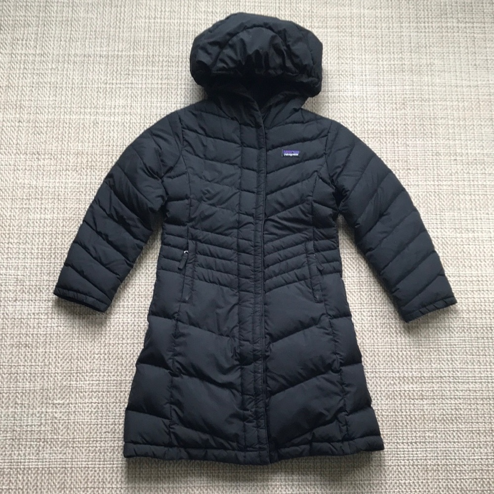 Patagonia Long Puffer Jacket (girls' size S)